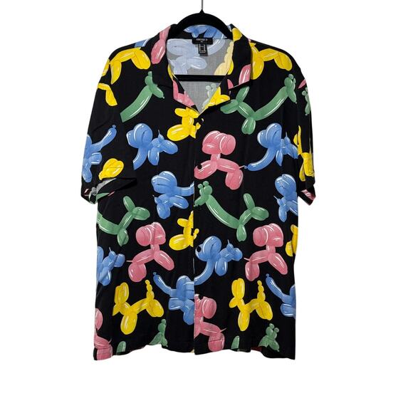 Forever 21 Other - Forever 21 Men’s XL Balloon Animal Shirt | Bold Streetwear Y2K Party Vibe